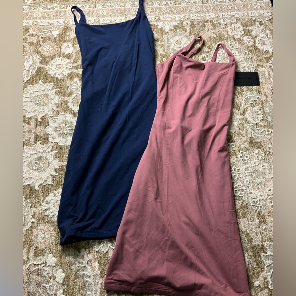 Alphalete Navy and Mauve Midi Dresses